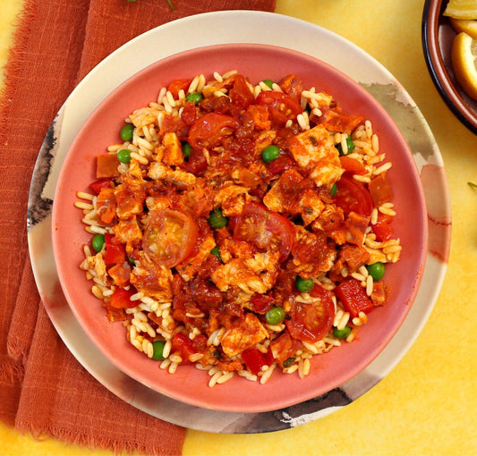 Chicken & Chorizo Paella Pot - Muscle Foods